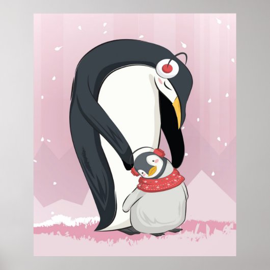 マムペンギンベビー |ベビー ポスター (正面)