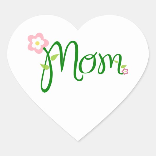 マムホワイトハートシール ハートシール (正面)