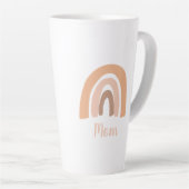 マムボホテラコッタレインボー カフェラテマグ (右アングル)