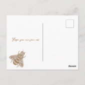 マムマビーベイビーシャワー招待状 ポストカード (裏面)