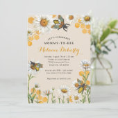 マムマビーベイビーシャワー招待状 | 水彩H 招待状 (スタンド正面)