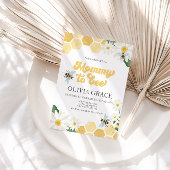 マムマビーベイビーシャワー(昆虫)マルハナバチ招待状 招待状