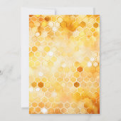 マムミハニーニュートラルベビーシャワー招待状 招待状 (裏面)