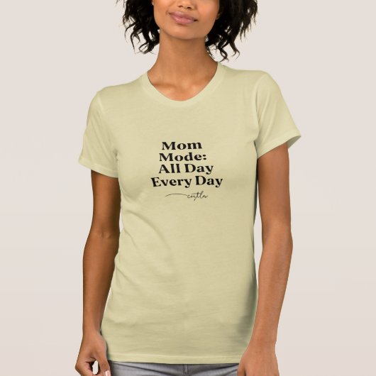 マムモード毎日 Tシャツ (正面)