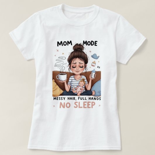 マムモード2女性 Tシャツ (デザイン正面)