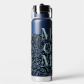 マムヨガピラティス青とアクア ウォーターボトル (背面)