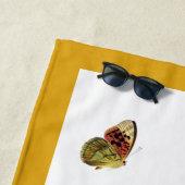 マムライフフローラ蝶 ビーチタオル (インサイチュ)