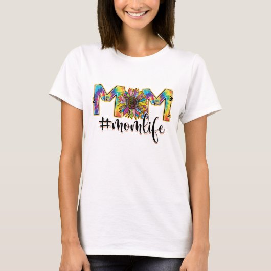マムライフ - 母の日 Tシャツ (正面)