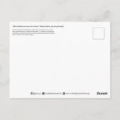 「マムラクラク」(開花)フィリピやる気を起こさせるノ ポストカード (裏面)