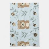 マムラグジュアリーカートゥーンテンプレートキッチンタオル キッチンタオル (縦)