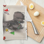 マムラグジュアリーディアーテンプレート キッチンタオル (四つ折り)