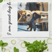 マムラグジュアリーパピーテンプレートキッチンタオル キッチンタオル (折り畳み)