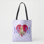 マムラブイエロー・ラブラドール・レトリーバーテンプレートトートバッグ トートバッグ (正面)