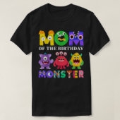 マムリトルモンスターキッズ1st誕生日パーティーファミリー tシャツ (デザイン正面)