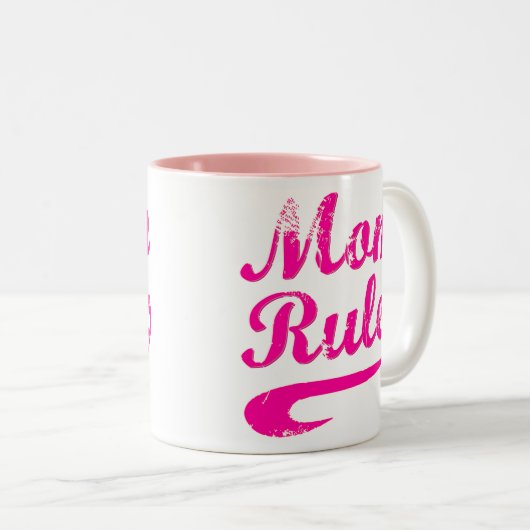 マムルールおもしろいことわざマグ ツートーンマグカップ (正面右)