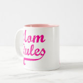 マムルールおもしろいことわざマグ ツートーンマグカップ (正面左)