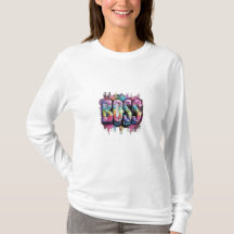 マムース レインボーボス ロングスリーブTシャツ