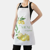 マム与えアスクイズ黄色レモン エプロン (インサイチュ)