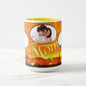 マム最高のエバーセーリングボートサンセット1300 マグカップ (中央)