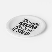 マム独身のロッキンイットソロ ペーパープレート (アングル)