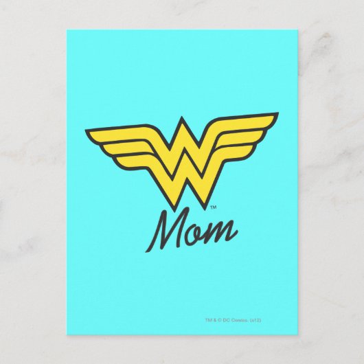 マム疑問に思ミックスメディア ポストカード (正面)