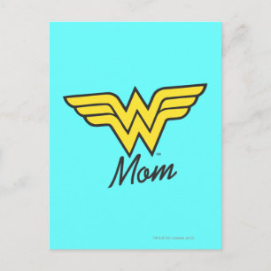 マム疑問に思ミックスメディア ポストカード