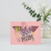 マム疑問に思ミックスメディア ポストカード (スタンド正面)