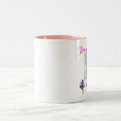 マム誇りを持ったマグ ツートーンマグカップ (中央)