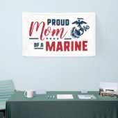 マム誇りを持った・オブ・ア・マリーン – カラー 横断幕 (トレードショー)