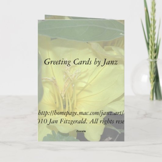 マム誕生日 カード (裏面)