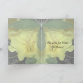 マム誕生日 カード (内部)