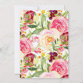 マム&ベビーキリンベビーシャワー 招待状 (裏面)