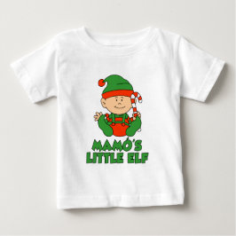 マモズリトル小妖精や小人 ベビーTシャツ