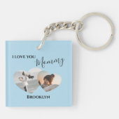 マモダンマが大好き| 2ハート写真 キーホルダー (裏面)