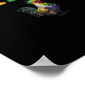 マモマルディグラスチキン ポスター (角)