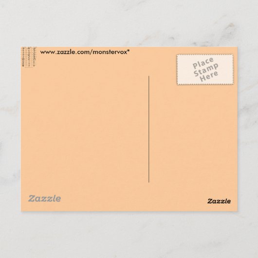 マヤのアルファベット ポストカード (裏面)