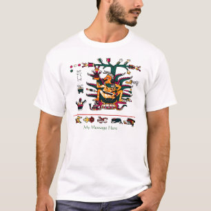 マヤのグリフのTシャツ Tシャツ