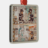 マヤのコーデックスからの詳細 メタルオーナメント (右)