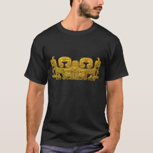 マヤのジャガー-金ゴールド Tシャツ