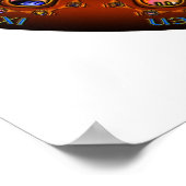 マヤのツォルキンカレンダー ポスター (角)