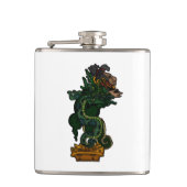 マヤのヘビ神 フラスク (正面)