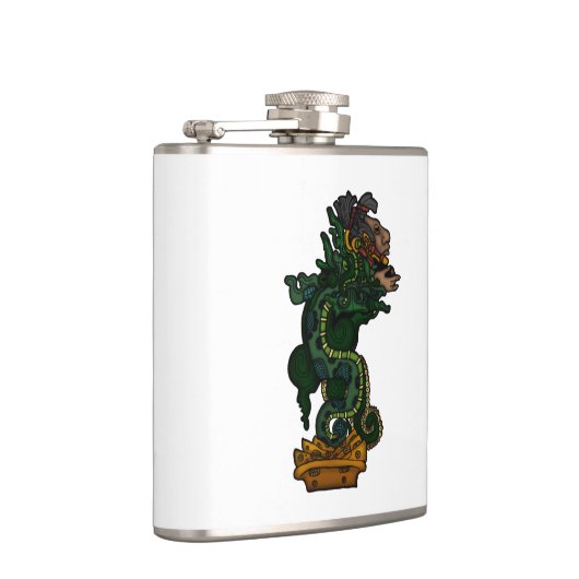 マヤのヘビ神 フラスク (右)