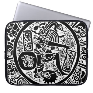 マヤの円、メキシコの象形文字(Maya) ラップトップスリーブ