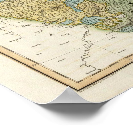 マヤの北ドイツ ポスター (角)