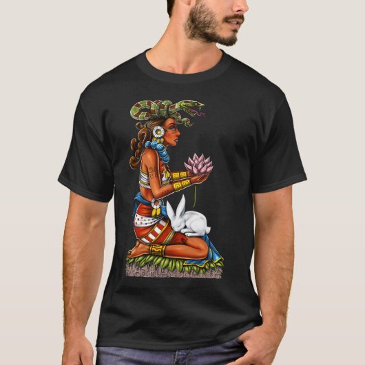 マヤの女神イクシェル Tシャツ (正面)