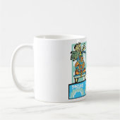 マヤの戦士と王 コーヒーマグカップ (左)