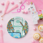 マヤの戦士と王 ペーパープレート (パーティー)