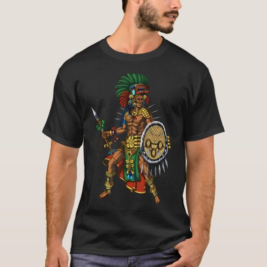 マヤの戦士 Tシャツ (正面)