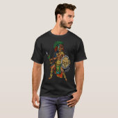 マヤの戦士 Tシャツ (正面フル)