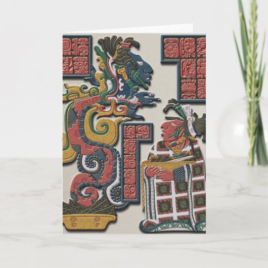 マヤの挨拶状 カード (正面)